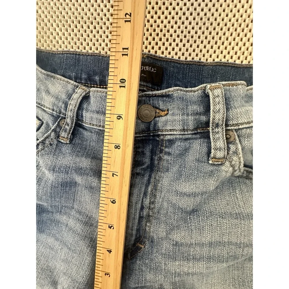 Banana Republic Jeans Women Size 6/28 8 Girlfriend Stretch Tapered‎ Straight Leg